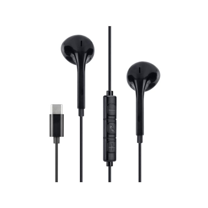Mobilize In-ear Stereo Headset with Remote USB-C Black