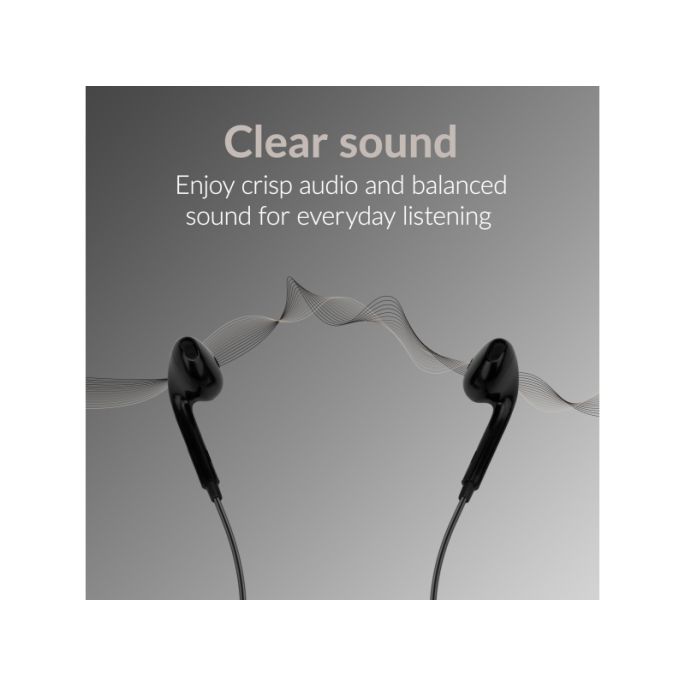 Mobilize In-ear Stereo Headset with Remote USB-C Black