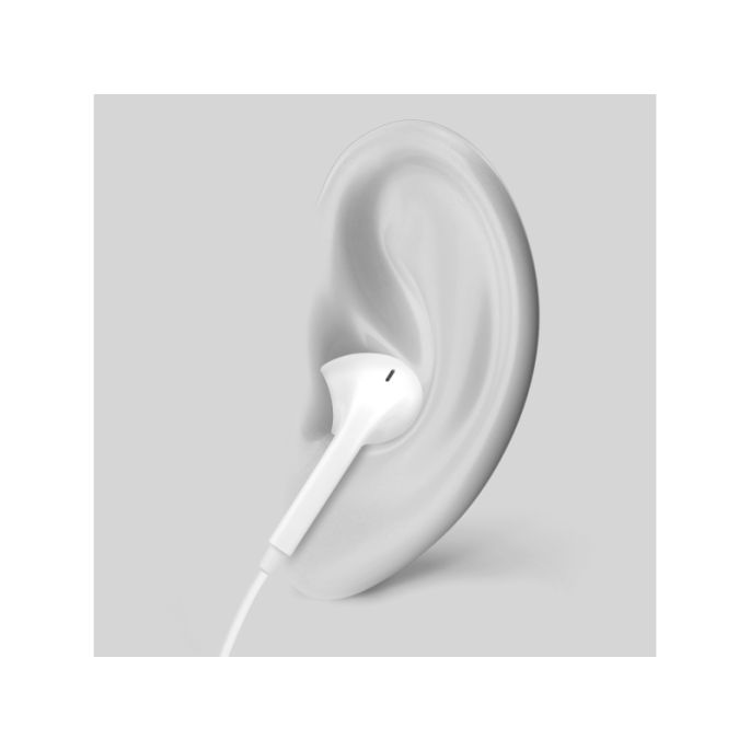 Mobilize In-ear Stereo Headset with Remote USB-C White