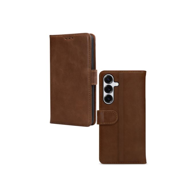 Mobilize Leather Wallet Samsung Galaxy S26+ 5G Brown