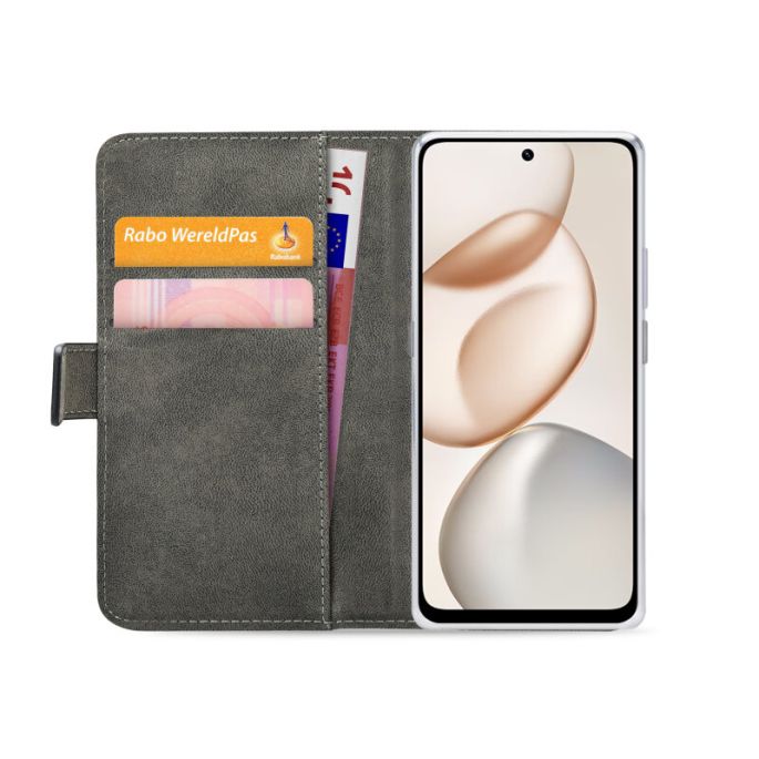 Mobilize Classic Gelly Wallet Book Case Honor 400 Smart Black