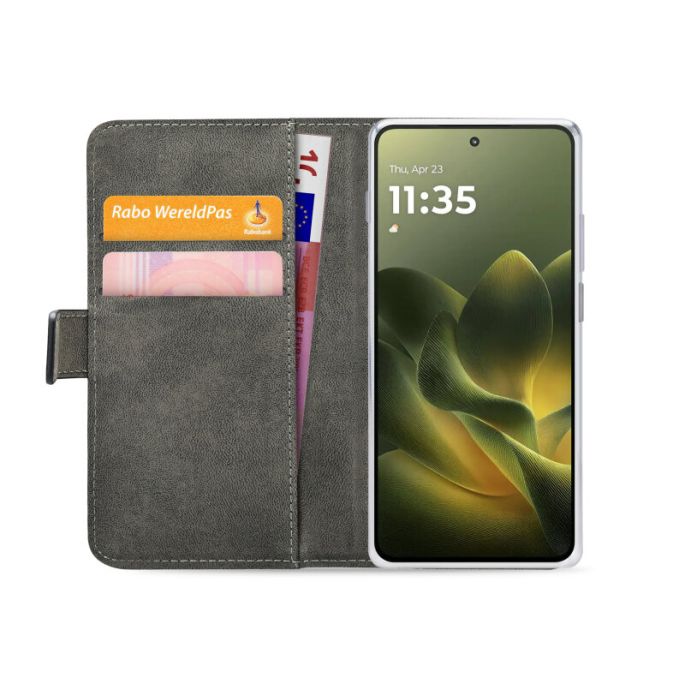Mobilize Classic Gelly Wallet Book Case Motorola Edge 70 Black