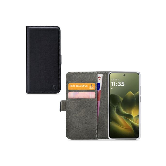 Mobilize Classic Gelly Wallet Book Case Motorola Edge 70 Black