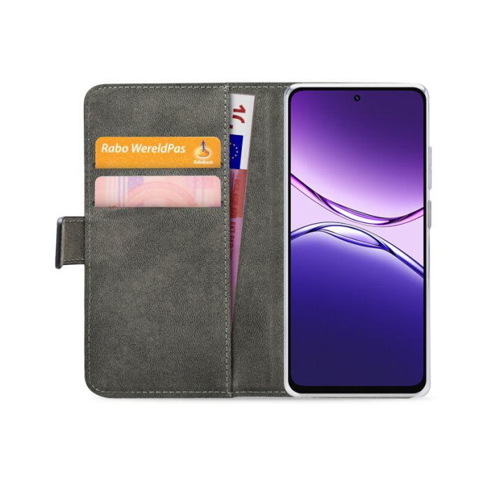 Mobilize Classic Gelly Wallet Book Case OPPO A5m Black