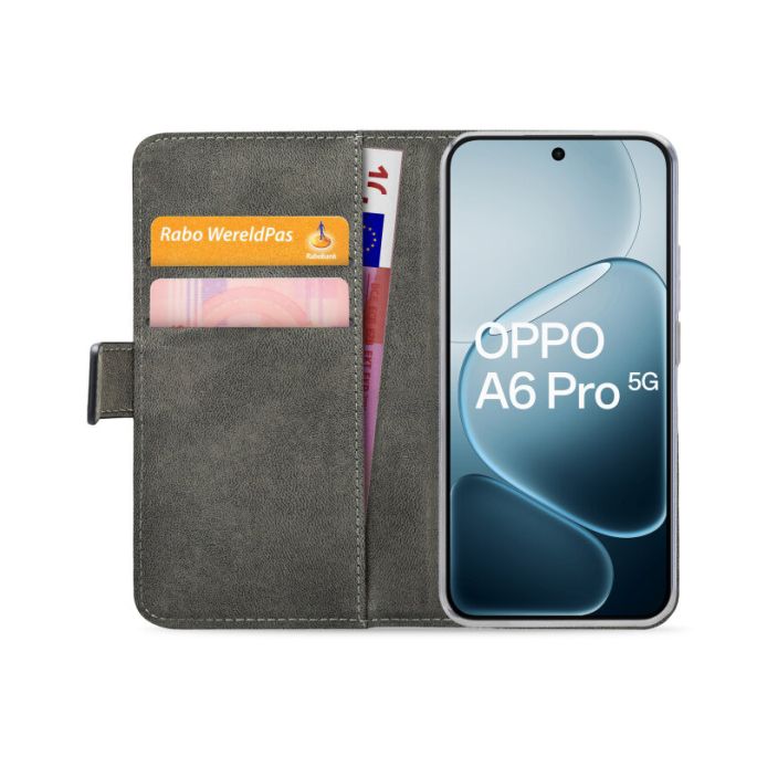 Mobilize Classic Gelly Wallet Book Case OPPO A5x Black