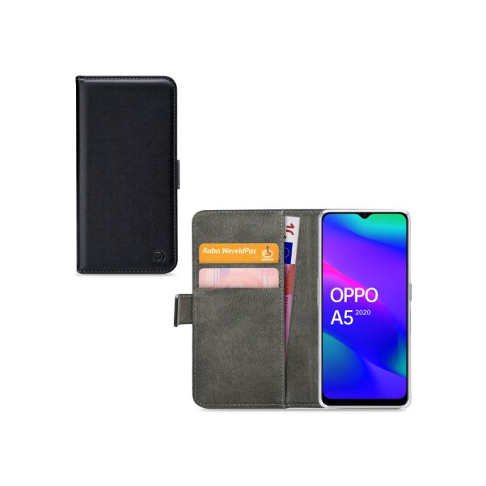 Mobilize Classic Gelly Wallet Book Case OPPO A5 5G Black