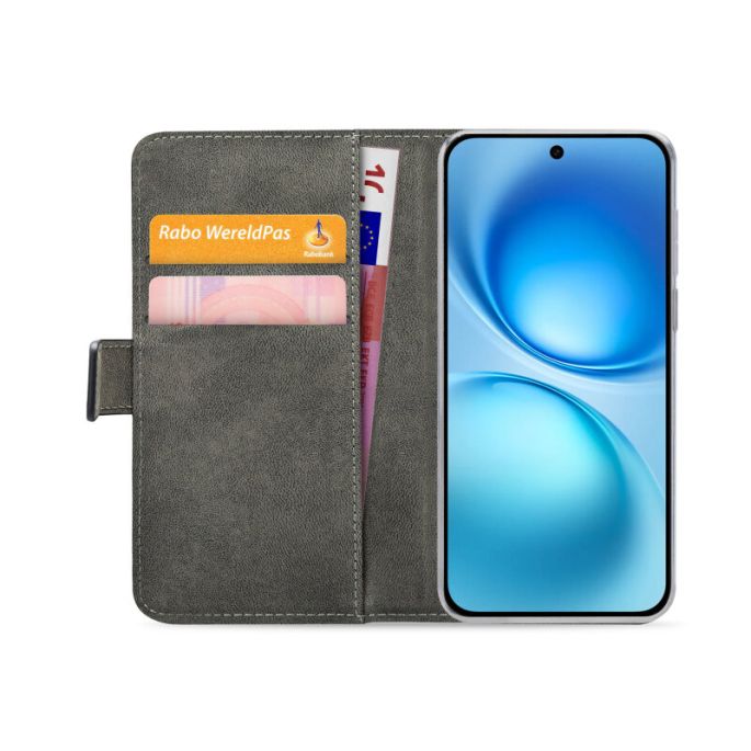 Mobilize Classic Gelly Wallet Book Case Vivo X200 FE Black