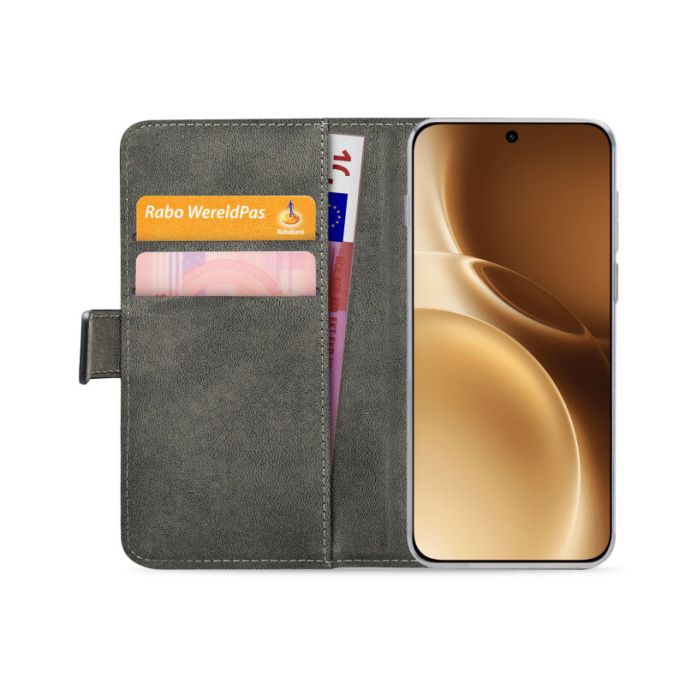 Mobilize Classic Gelly Wallet Book Case Vivo X300 Pro Black