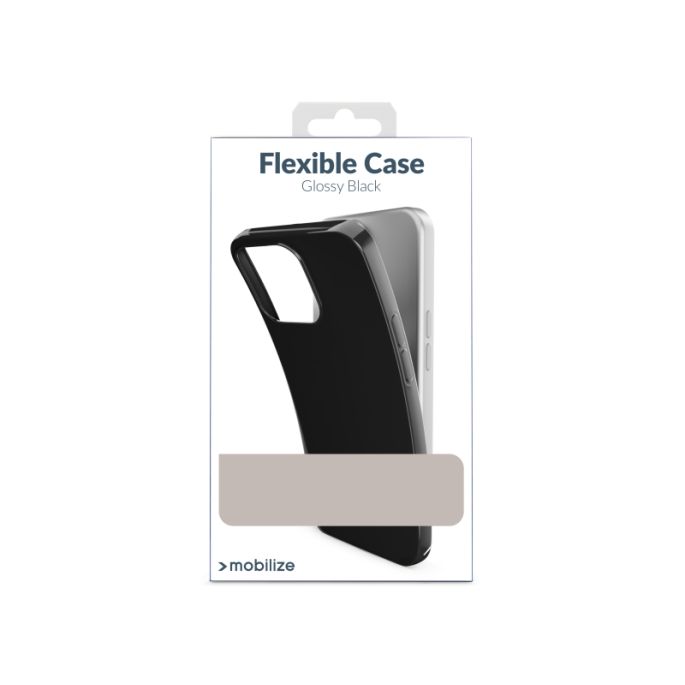 Mobilize Rubber Gelly Case OPPO Reno14 F/Reno14 FS Matt Black