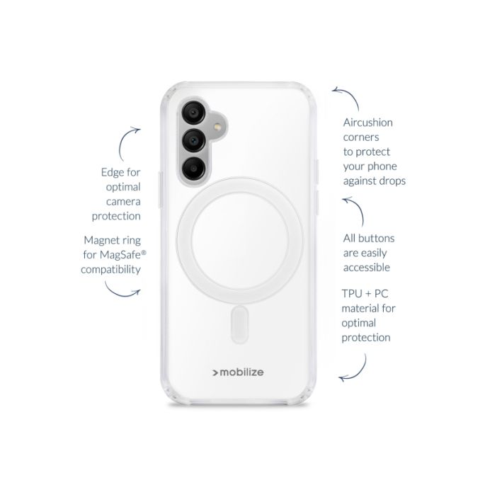 Mobilize Magsafe Compatible Naked Protection Case for Samsung Galaxy A27 5G Clear
