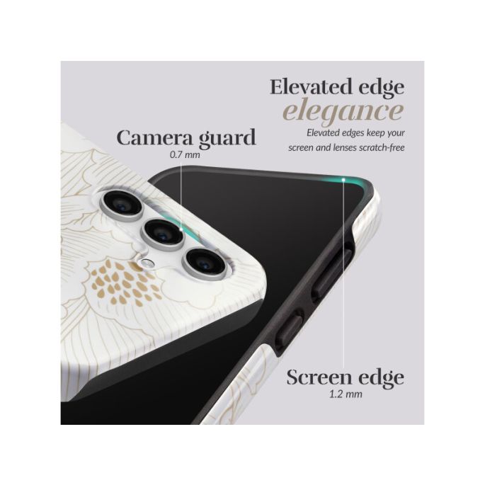 MIO White Roses Magsafe Compatible for Samsung A37 5G