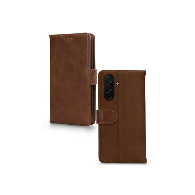 Mobilize Leather Wallet Samsung Galaxy A27 5G Brown