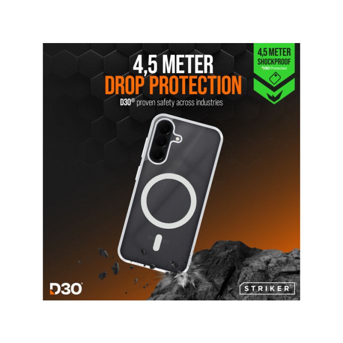 Striker X-Core - D3O Xtreme Impact Mag Case - Clear - Samsung A27 5G