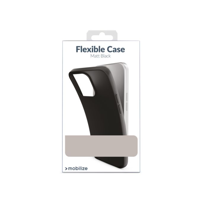 Mobilize Rubber Gelly Case Samsung Galaxy A27 5G Matt Black