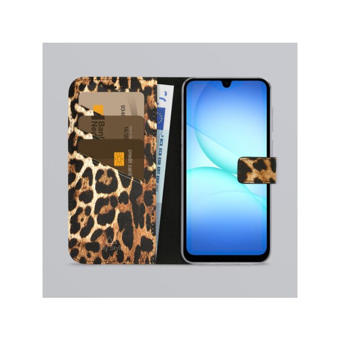 My Style Flex Wallet for Samsung Galaxy A27 5G Wild Leopard
