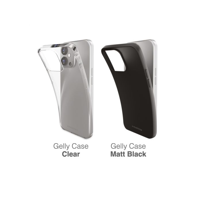 Mobilize Rubber Gelly Case Samsung Galaxy A37 5G Matt Black
