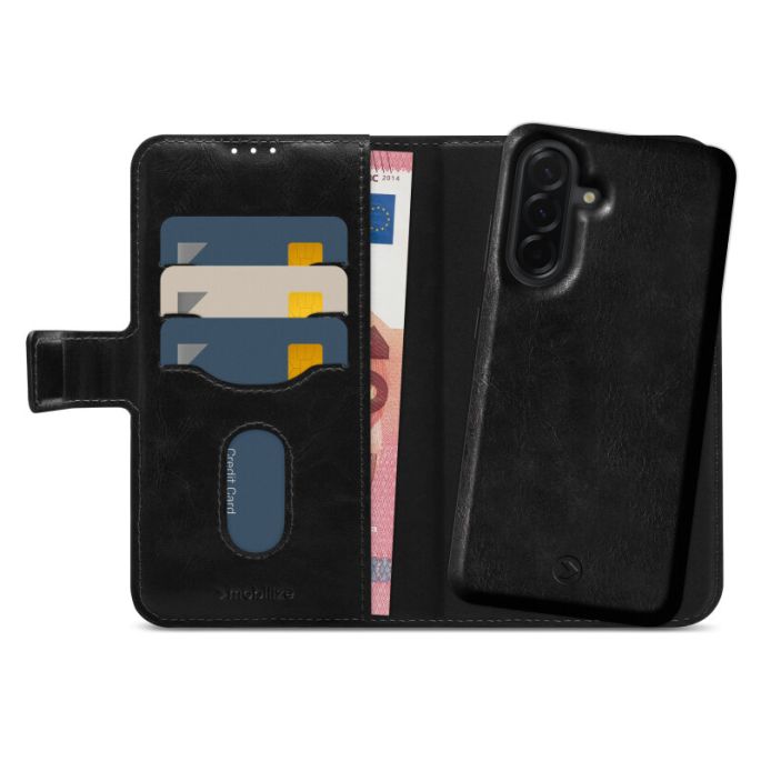 Mobilize 2in1 Magnet Gelly Wallet Case Samsung Galaxy A37 5G Black