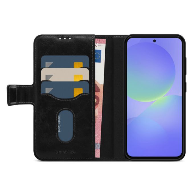Mobilize 2in1 Magnet Gelly Wallet Case Samsung Galaxy A37 5G Black