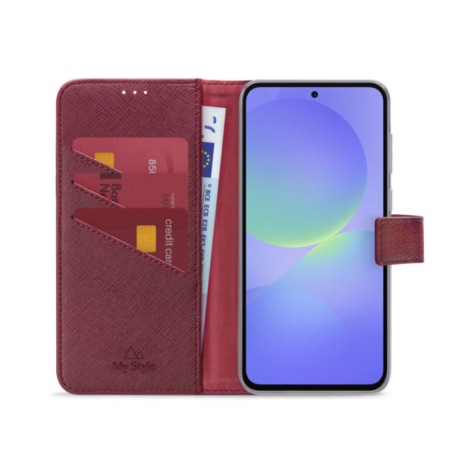 My Style Flex Wallet for Samsung Galaxy A37 5G Bordeaux