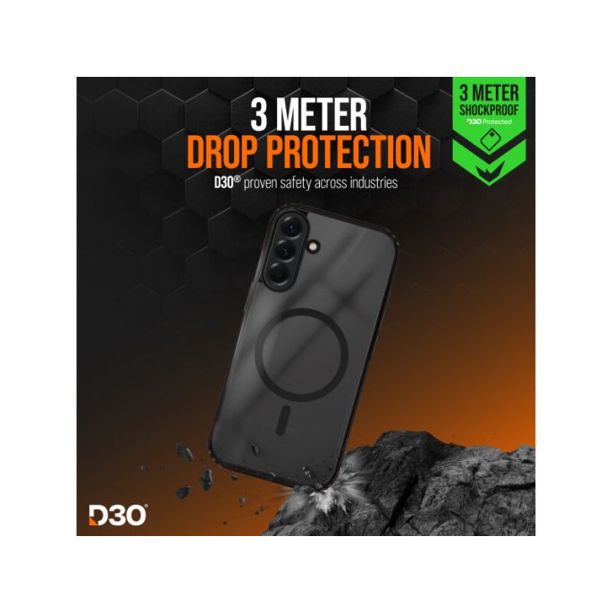 Striker X-Core - D3O Xtreme Impact Mag Case - Black - Samsung A57 5G