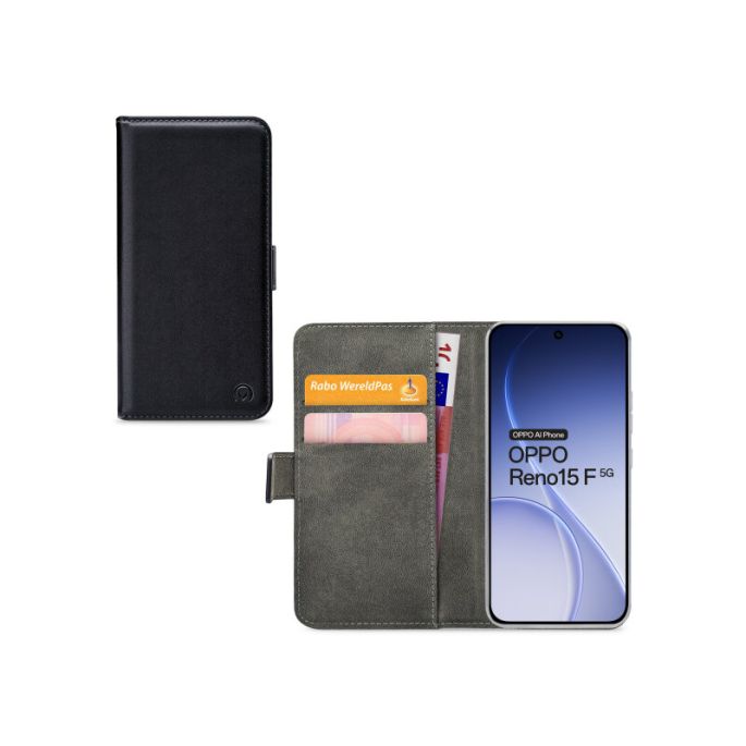 Mobilize Classic Gelly Wallet Book Case OPPO Reno15 F 5G Black