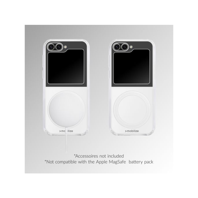 Mobilize Magsafe Compatible Naked Protection Case for Samsung Galaxy Z Flip8 5G Clear