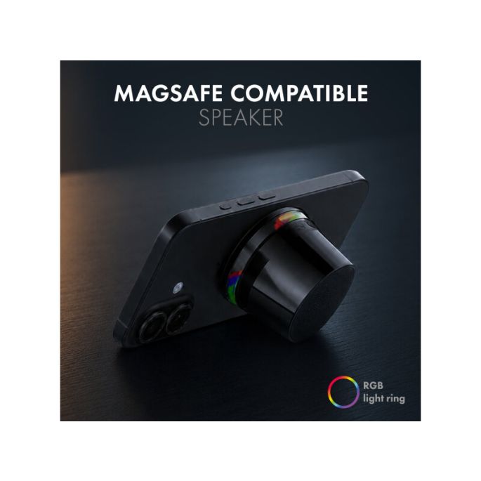 My Style MagBoom BT Speaker with Magsafe Black