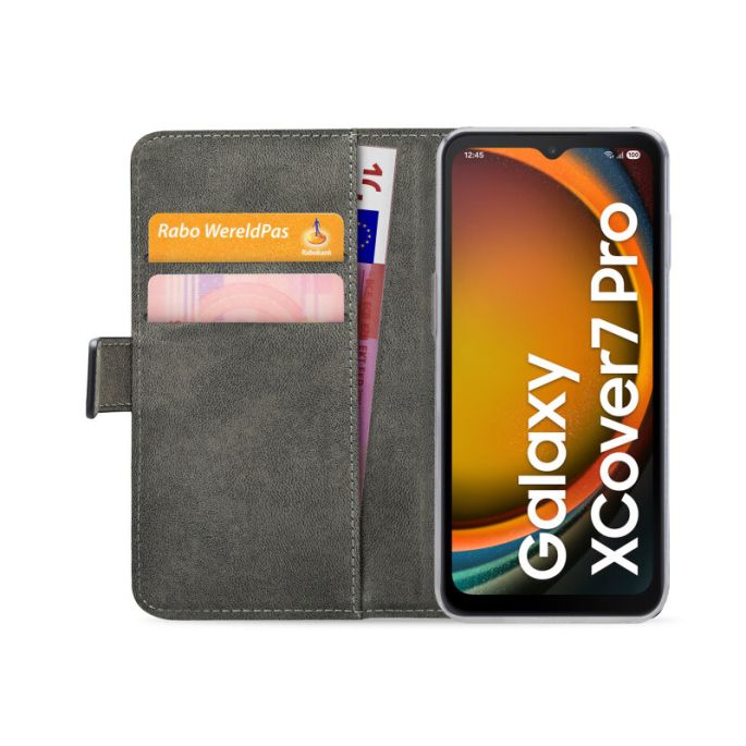 Mobilize Classic Gelly Wallet Book Case Samsung Galaxy Xcover8 Pro 5G Black