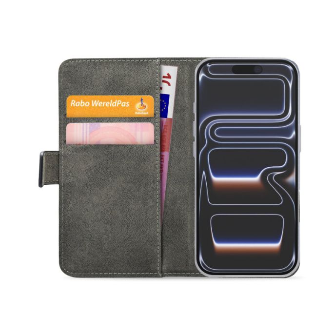Mobilize Classic Gelly Wallet Book Case Apple iPhone 17 Pro/18 Pro Black