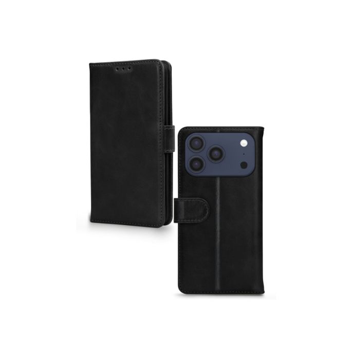 Mobilize Leather Wallet Apple iPhone 17 Pro/18 Pro Black