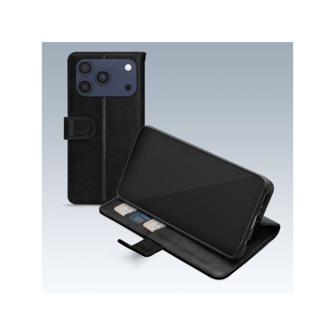 Mobilize Premium Gelly Wallet Book Case Apple iPhone 17 Pro/18 Pro Black