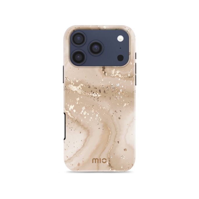 MIO Gold Marble Magsafe Compatible for iPhone 17 Pro/18 Pro