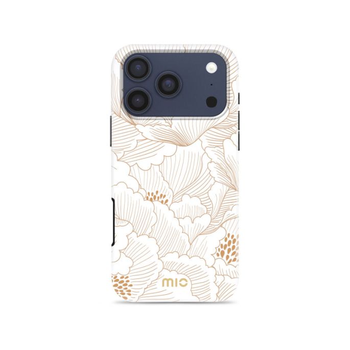 MIO White Roses Magsafe Compatible for iPhone 17 Pro/18 Pro