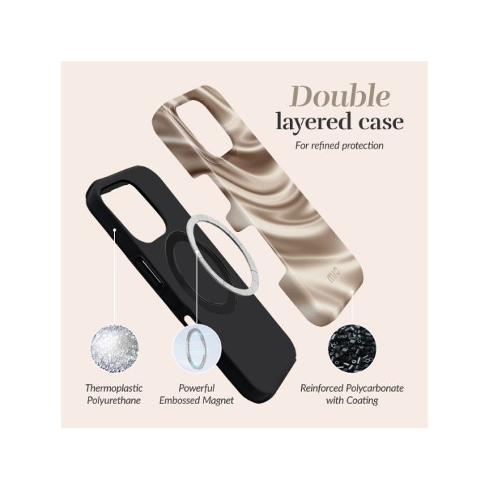 MIO Silky Dreams Magsafe Compatible for iPhone 17 Pro/18 Pro