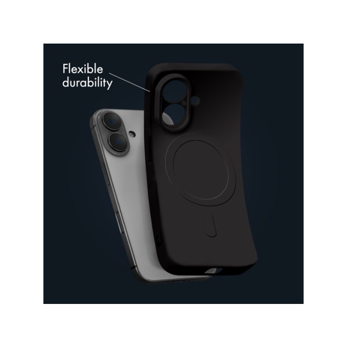 My Style Protective Flex Magsafe Compatible Case for iPhone 17 Pro/18 Pro Black