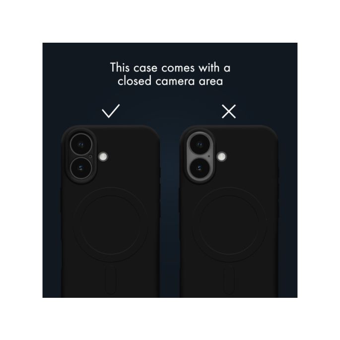 My Style Protective Flex Magsafe Compatible Case for iPhone 17 Pro/18 Pro Black