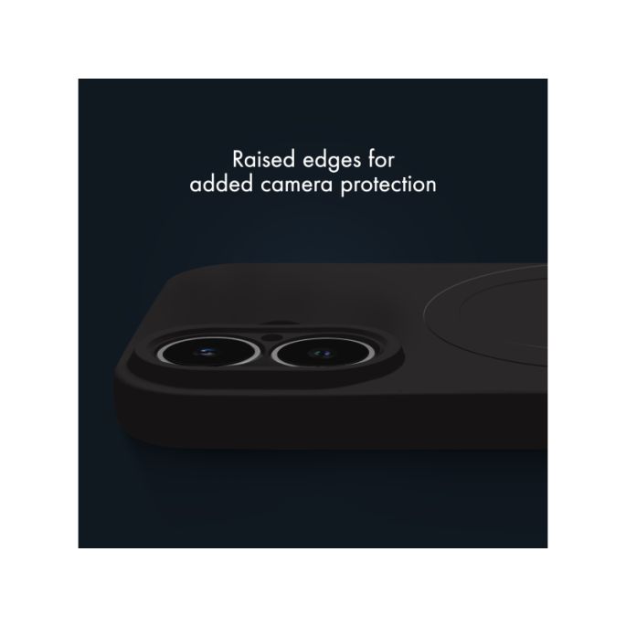 My Style Protective Flex Magsafe Compatible Case for iPhone 17 Pro/18 Pro Black