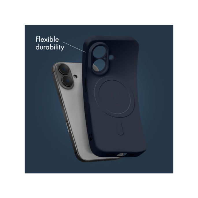 My Style Protective Flex Magsafe Compatible Case for iPhone 17 Pro/18 Pro Midnight Blue