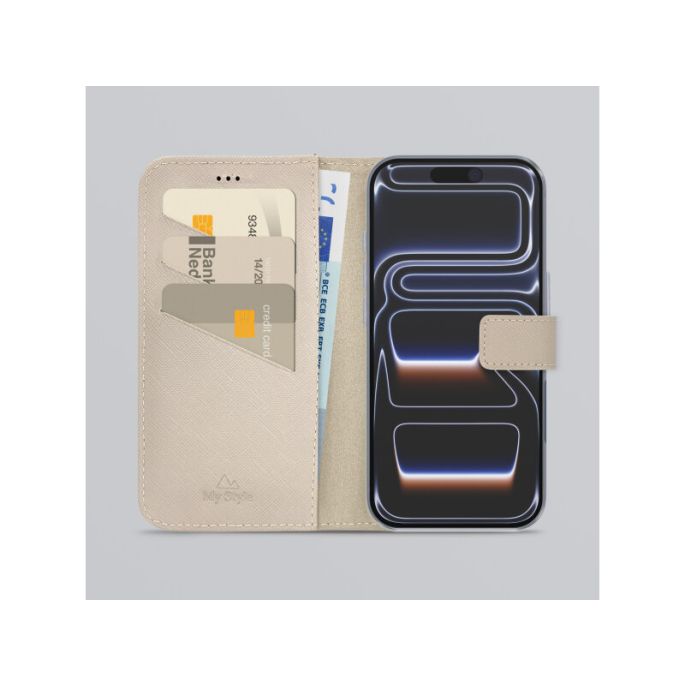My Style Flex Wallet for Apple iPhone 17 Pro Max/18 Pro Max Warm Taupe