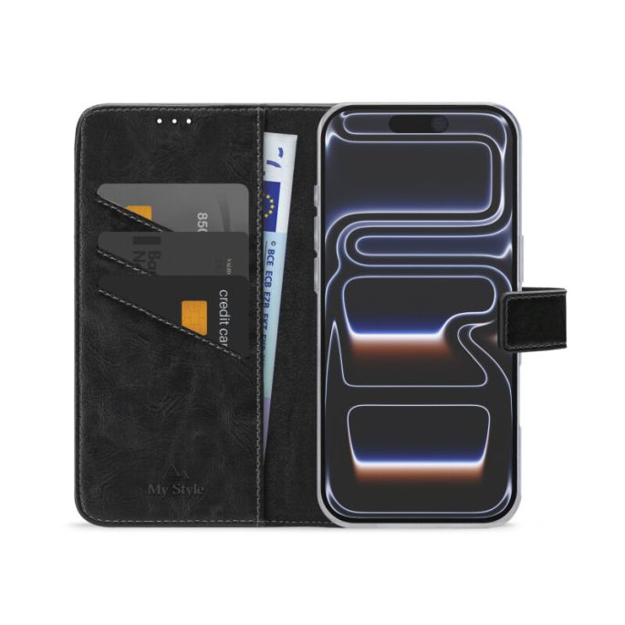 My Style Flex Wallet for Apple iPhone 17 Pro Max/18 Pro Max Black