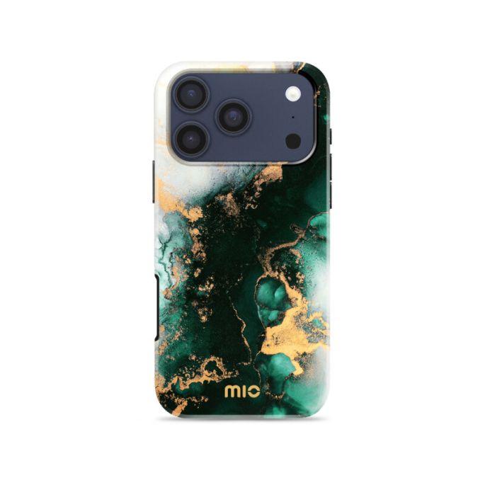 MIO Green Marble Magsafe Compatible for iPhone 17 Pro Max/18 Pro Max