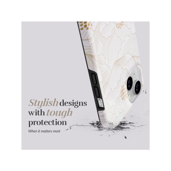 MIO White Roses Magsafe Compatible for iPhone 17 Pro Max/18 Pro Max