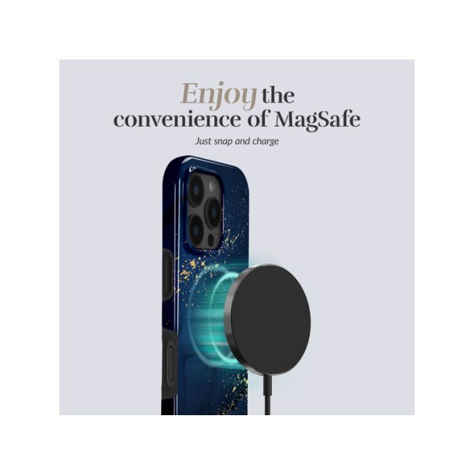 MIO Midnight Sparkle Magsafe Compatible for iPhone 17 Pro Max/18 Pro Max