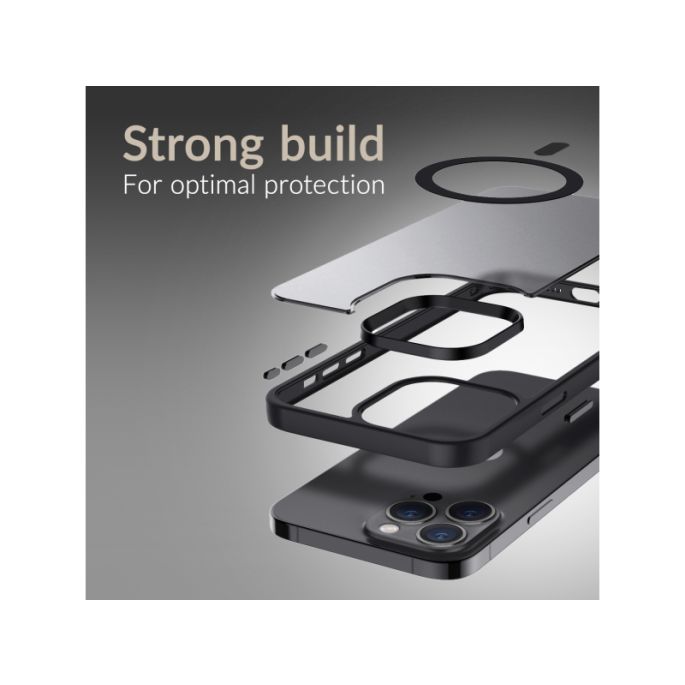 Mobilize MagSafe Compatible Hybrid Pro Case Apple iPhone Duo Black