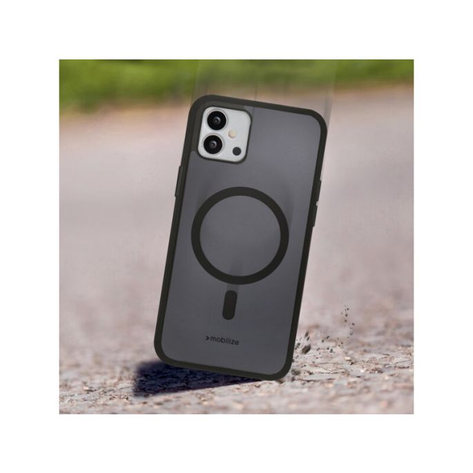Mobilize MagSafe Compatible Hybrid Pro Case Apple iPhone Duo Black