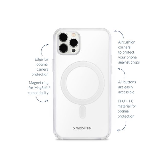 Mobilize MagSafe Compatible Naked Protection Case for Apple iPhone 17 Pro/18 Pro Clear