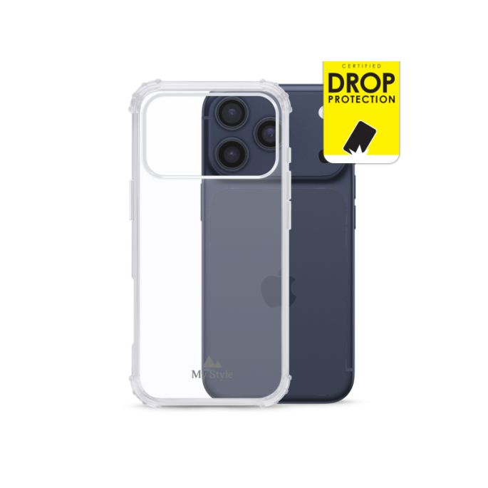 My Style Protective Flex Case for Apple iPhone 17 Pro/18 Pro Clear