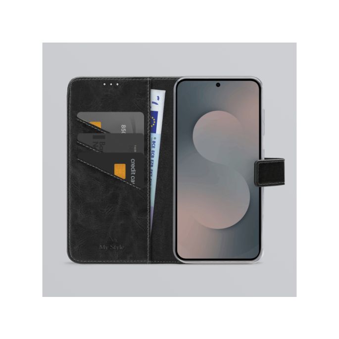 My Style Flex Wallet for Samsung Galaxy S25 FE 5G/S26 FE 5G Black
