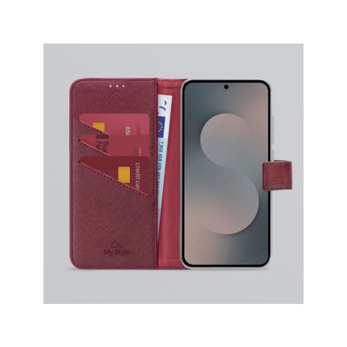 My Style Flex Wallet for Samsung Galaxy S25 FE 5G/S26 FE 5G Bordeaux