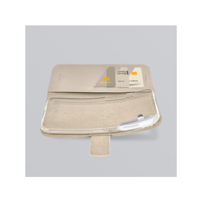 My Style Flex Wallet for Samsung Galaxy S25 FE 5G/S26 FE 5G Warm Taupe
